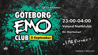 Göteborg EMO Club | 5 September