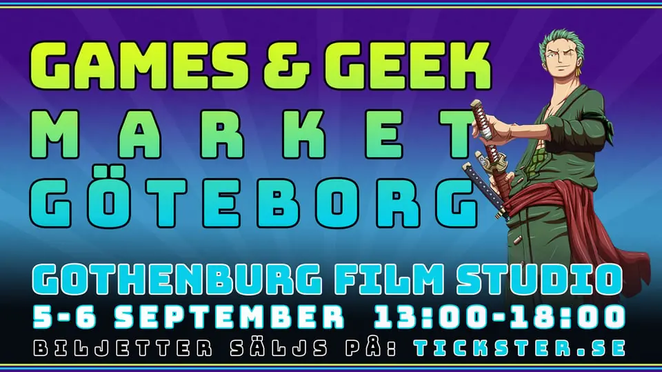 Games & Geek Market Göteborg — Gothenburg Film Studios, Гётеборг