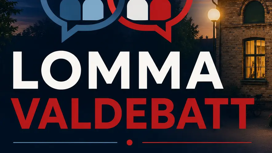 Poliittinen keskustelu — Lomma Folkets Hus, Lomma