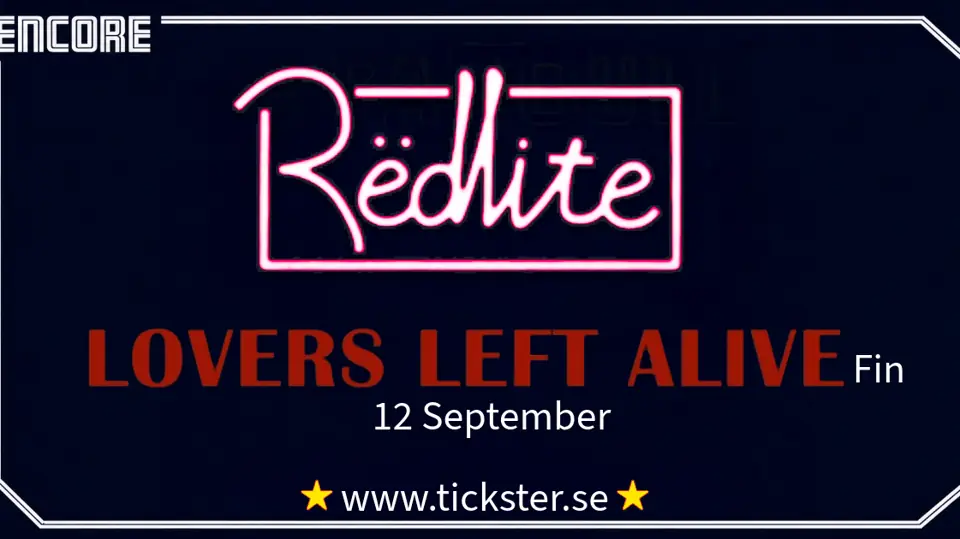 Redlite - Lovers Left Alive - Yellow Blend — Encore, Sundbyberg