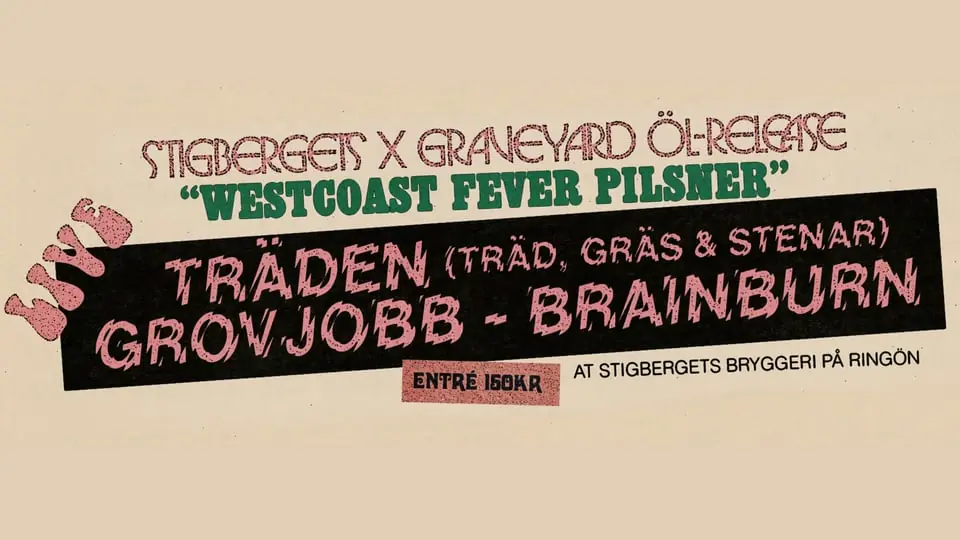 Graveyard Öl-release | Bryggan — Bryggan på Ringön, Gothenburg