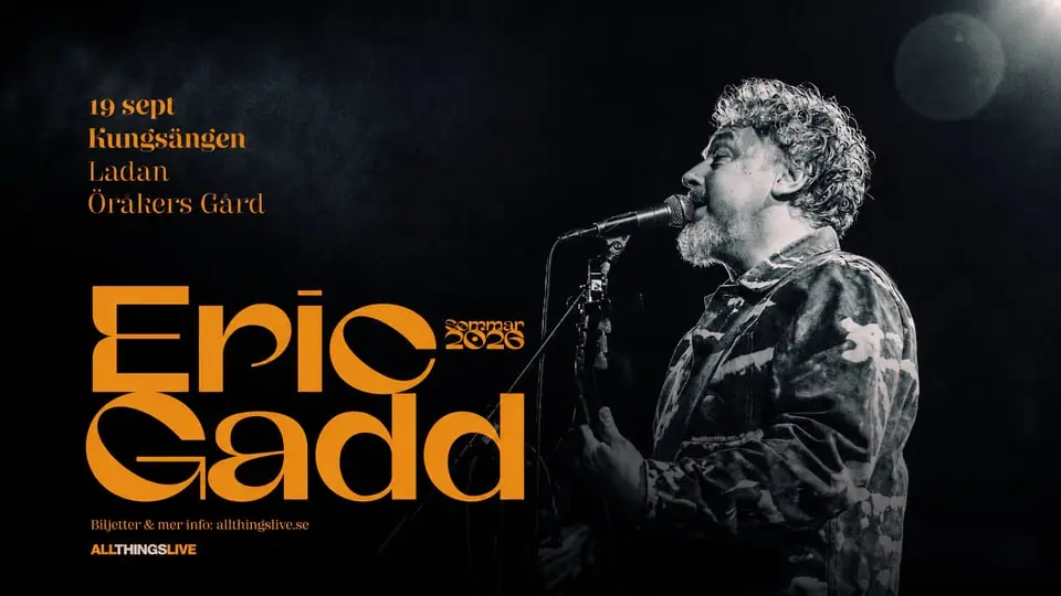 Eric Gadd - Live på Ladan — Café Ladan, Kungsängen
