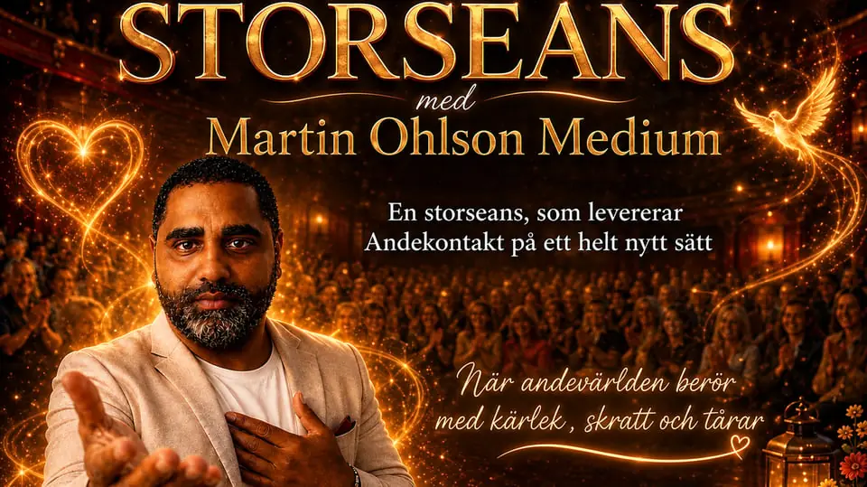 Storseans med Martin Ohlson UPPSALA — Arenahotellet, Uppsala