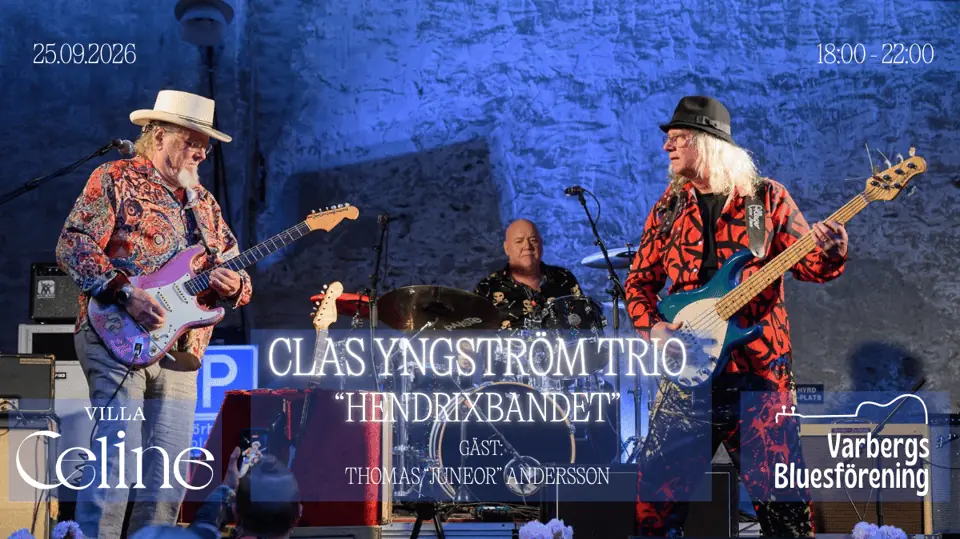 Clas Yngström Trio — Villa Celine, Varberg