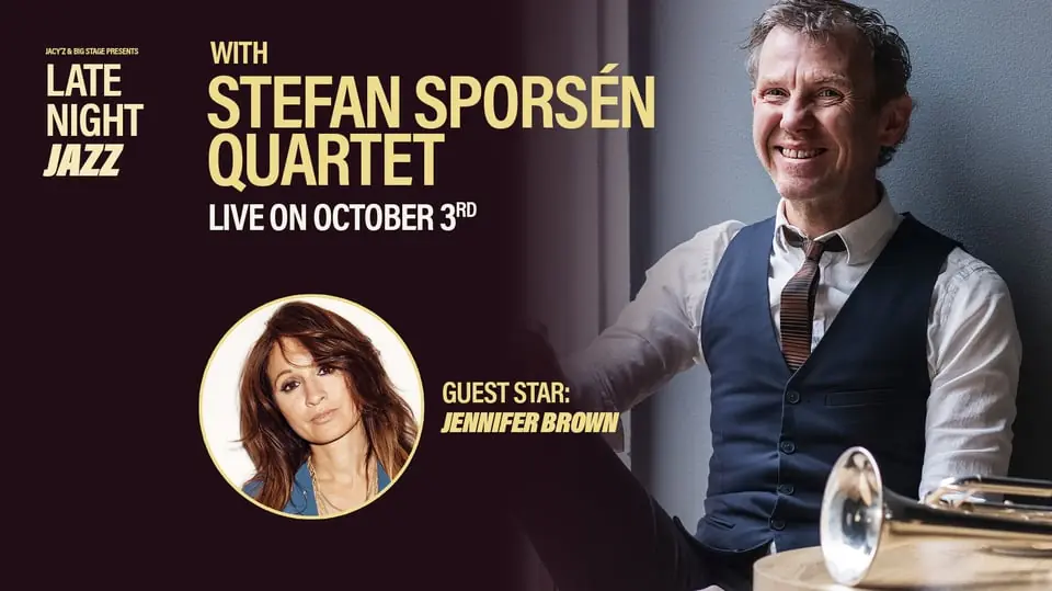 Stefan Sporsén Quartet ft Jennifer Brown — Big Stage (Jacy'z), Gothenburg