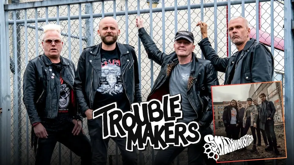 Troublemakers + Småjävlafötter — Biljardkompaniet, Kristianstad