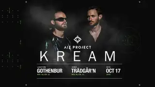 KREAM - SATURDAY OCT 17th - TRÄDGÅRN GBG