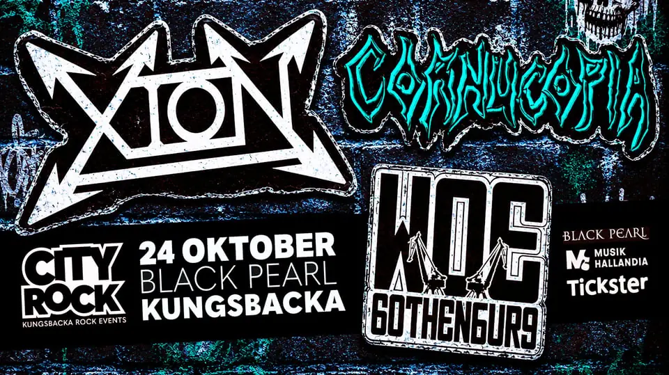 CITYROCK - Thrash Metal Night — Black Pearl Kungsbacka, Kungsbacka