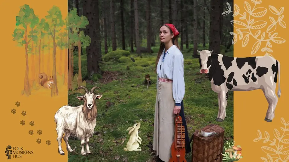 Skog av toner på höstlovet — Folkmusikens hus, Rättvik