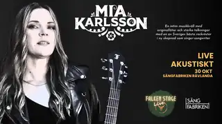 Mia Karlsson - Live