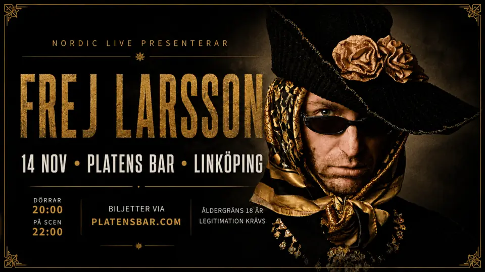 Frej Larsson — Platens Bar, Linköping