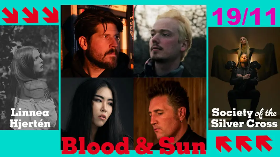 Blood & Sun + Society Of The Silver Cross + Linnea — medley – musik, mat & mer, Malmö