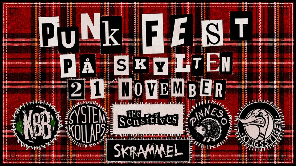 Punk Fest at Skylten — Skyltenlkpg, Linköping