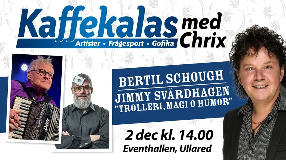 Coffee Gathering with Bertil Schough and Jimmy Svärdhagen — Gekås eventhallen, Ullared
