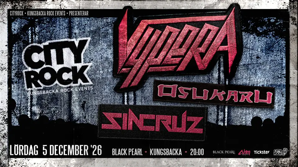 CITYROCK - Classic Metal Night — Black Pearl Kungsbacka, Kungsbacka
