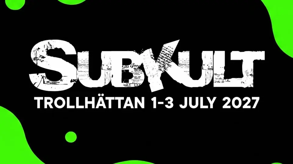 Subkultfestivalen 2027 — Folkets Park, Trollhättan