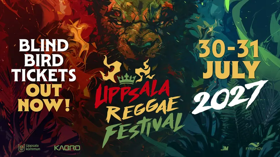 Uppsala Reggae Festival 2027 — Fyrishov, Uppsala