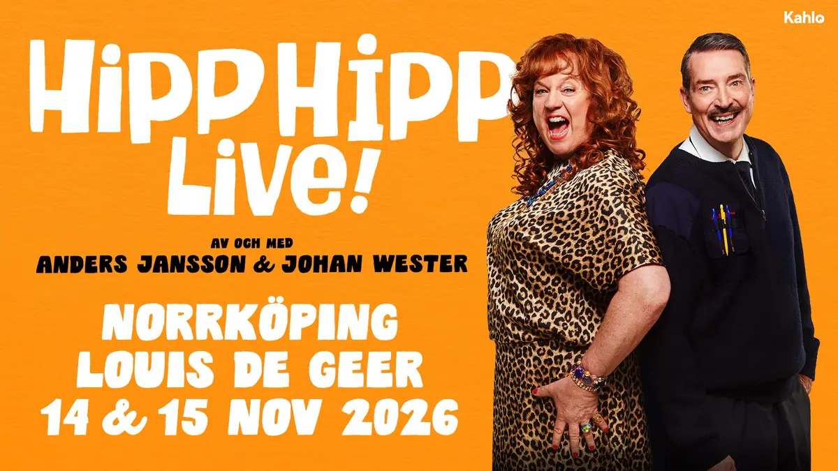 HippHipp Live! — De Geerhallen, Норрчёпинг