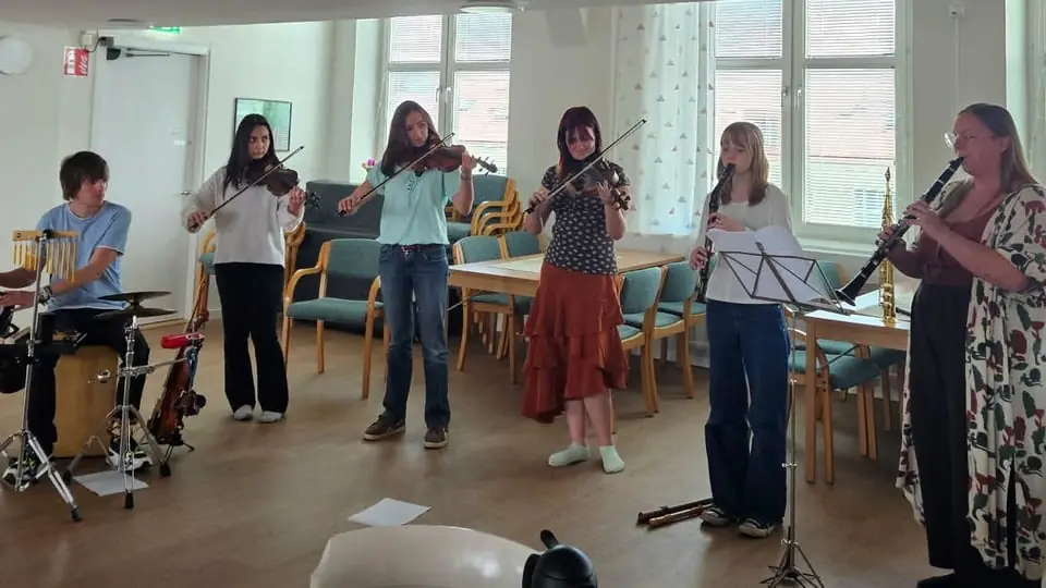 Boundless Folk Music with Kulturskolan — NK-villan, Nyköping