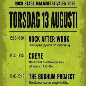 Peter Kisch — Rock Stage Malmö, Helsingborg