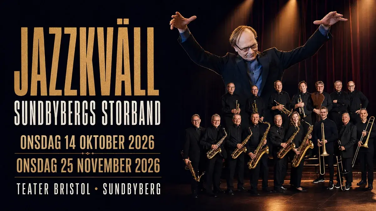 Sundbybergs Storband - классический биг-бэнд джаз — Teater Bristol, Сундбюберг