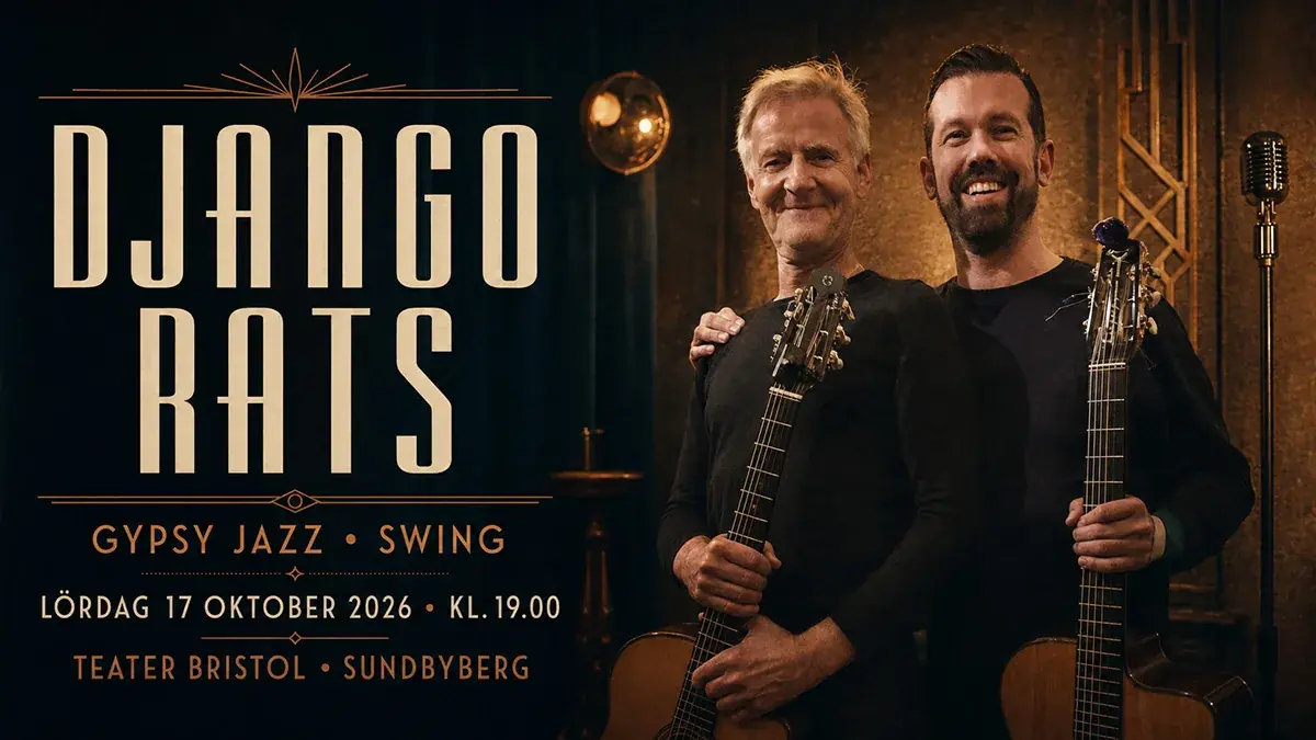 Django Rats - цыганский джаз и акустический свинг — Teater Bristol, Сундбюберг