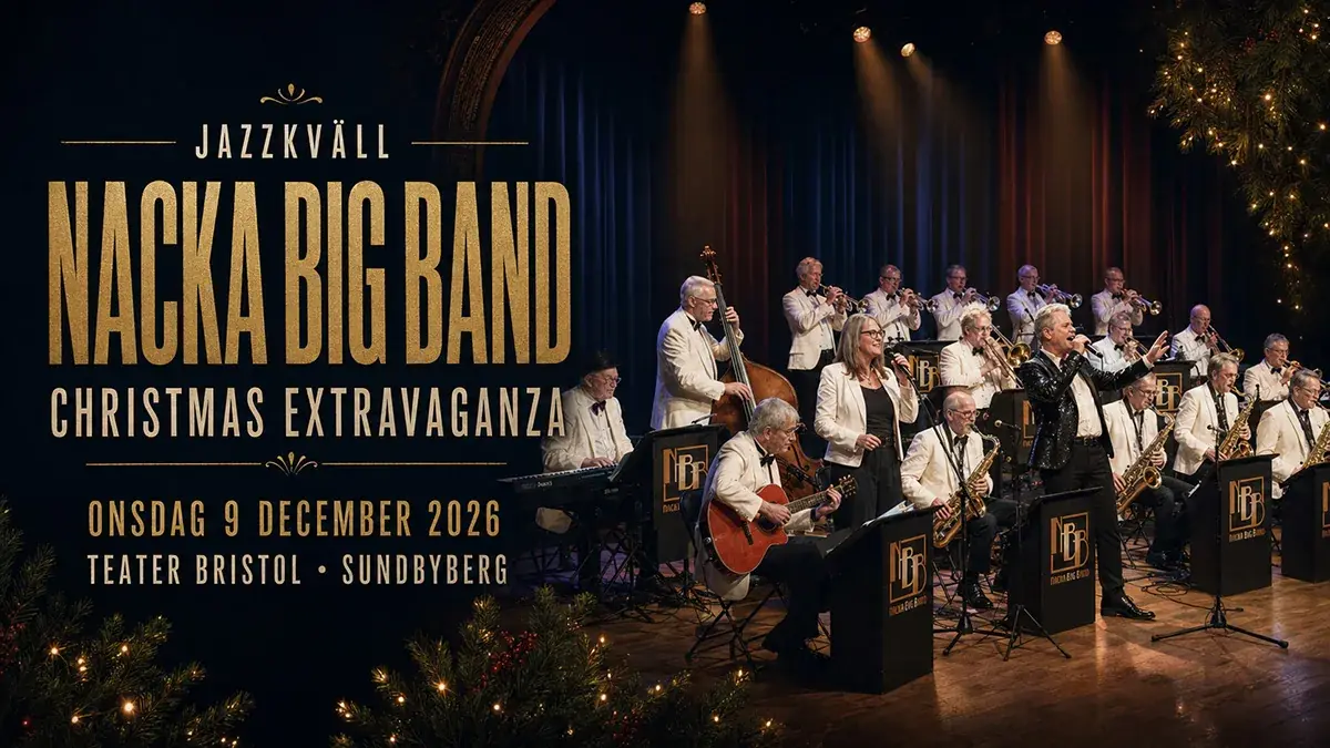 Nacka Big Band - Christmas Extravaganza — Teater Bristol, Сундбюберг