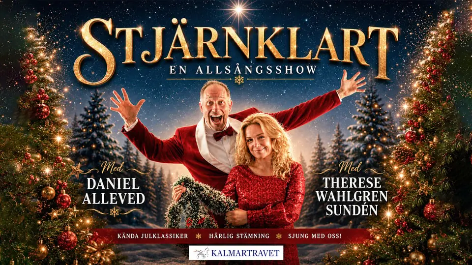 Stjärnklart! - Christmas Dinner Show at Kalmartravet — Kalmartravet, Kalmar
