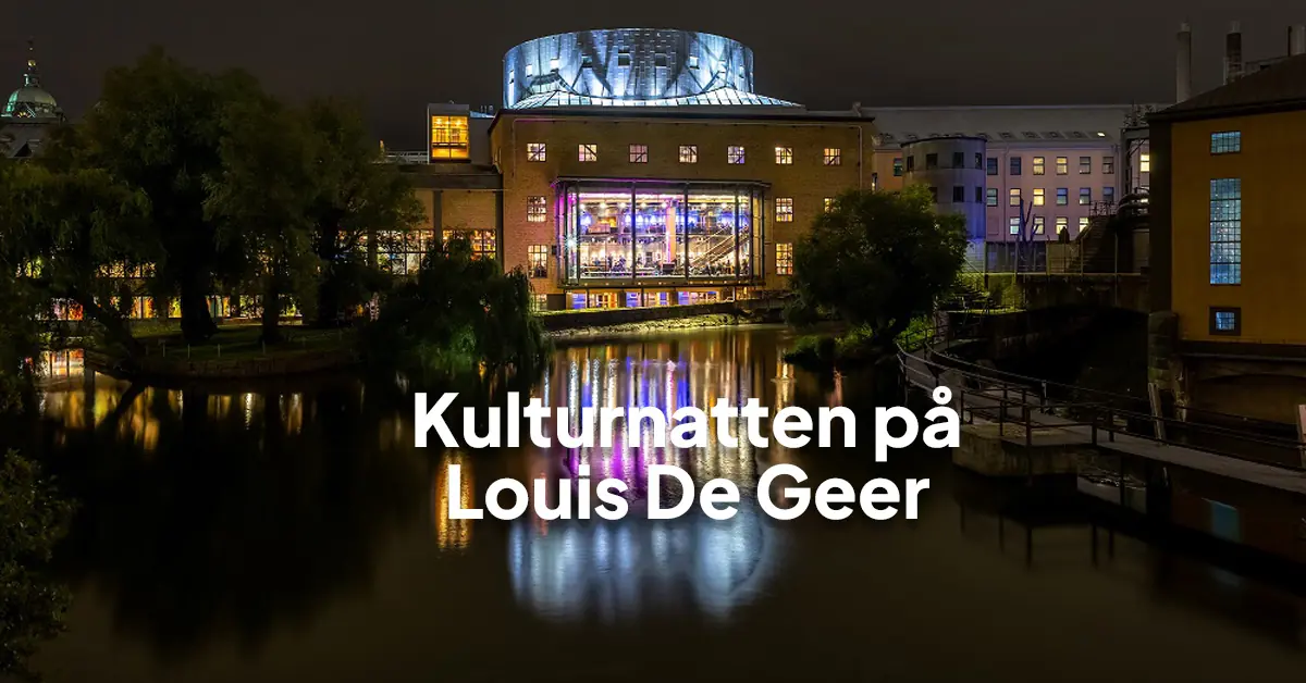 Culture Night at Louis De Geer — Bistron, Norrköping