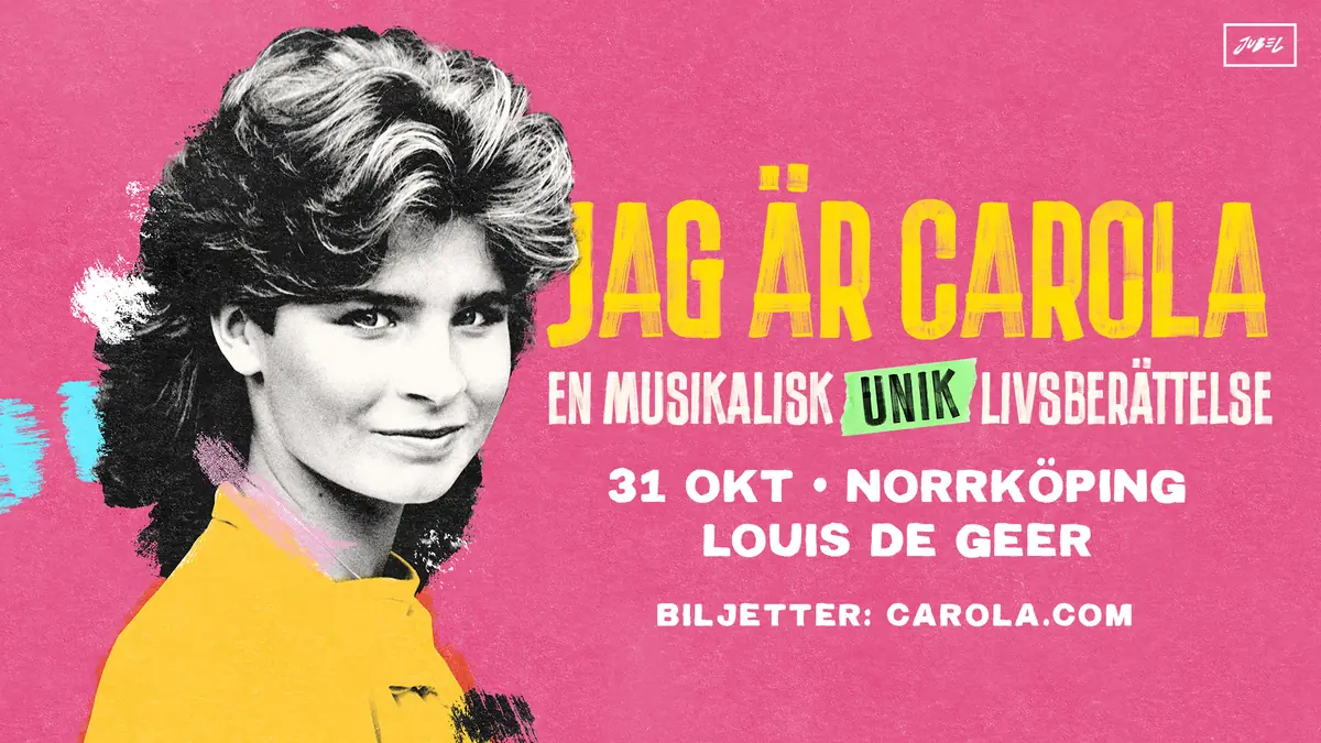 I Am Carola - A Musical Life Story — De Geerhallen, Norrköping