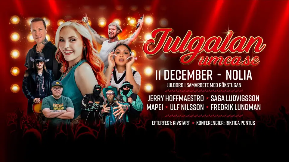 Christmas Gala in Umeå 2026 — Nolia i Umeå, Umeå
