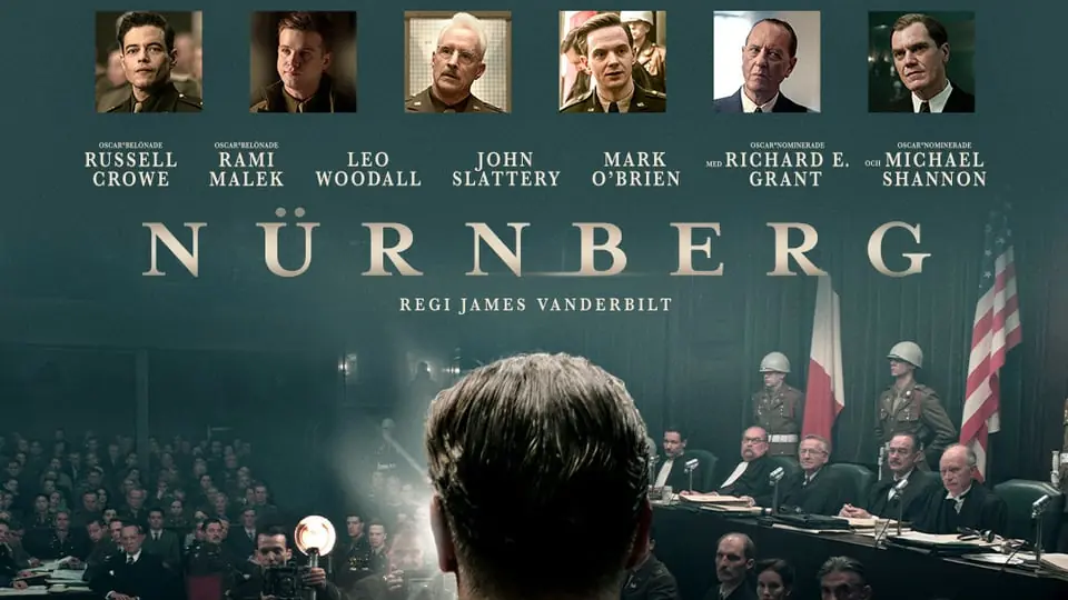 Nürnberg (Puhe: Englanti) (Teksti: Ruotsi) — Kulturhuset tio14, Falun