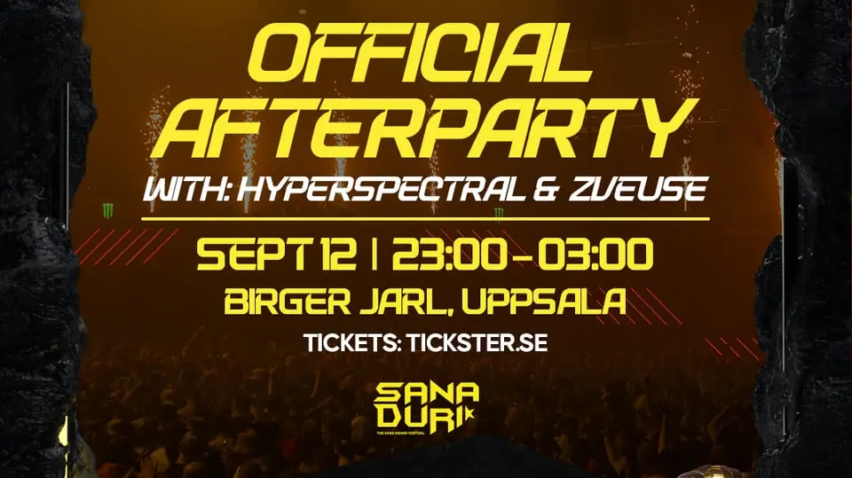 SANA DURI - AFTER PARTY - BIRGER JARL — birgerjarl, Uppsala