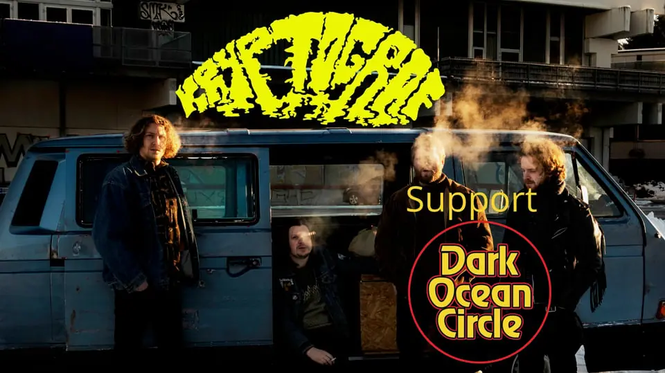 Kryptograf + Dark Ocean Circle — Gamla Enskede Bryggeri, Stockholm
