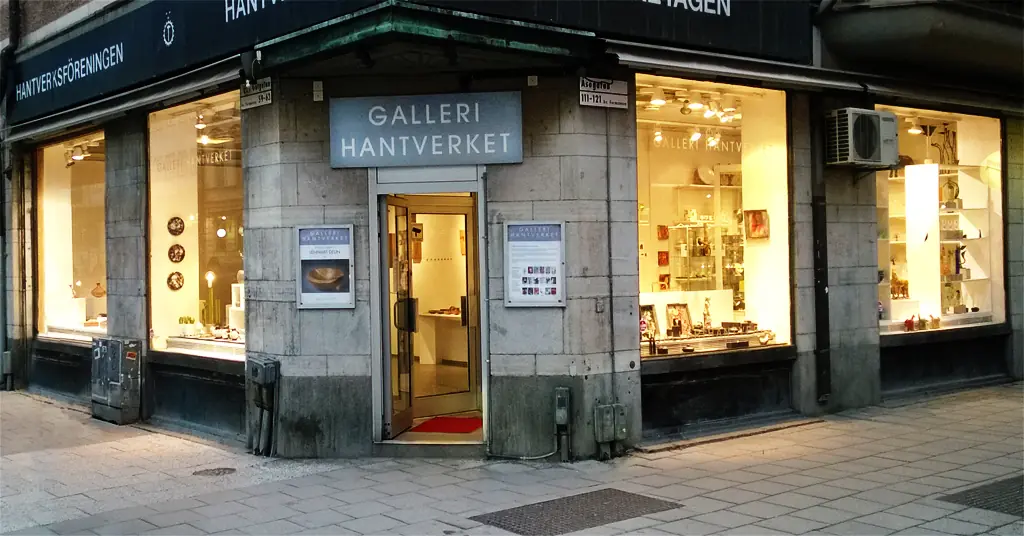 Keramikka ja valokuvakollaaši - Elin Ruist & Catrin Schmeer — Galleri Hantverket, Tukholma