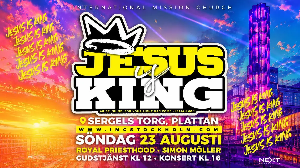 Jesus is King — Kulturhuset Stadsteatern, Tukholma