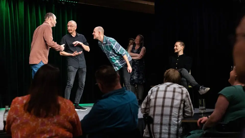 Storytellers Club: Impro — Sara Kulturhus Hjortronet, Skellefteå