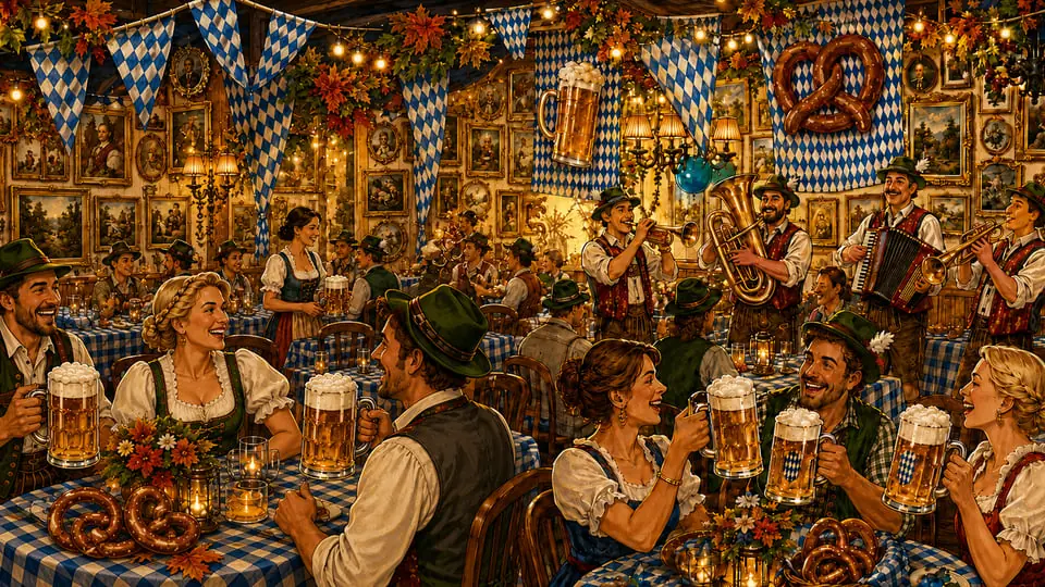 Oktoberfest at Café Gula Huset — Café Gula Huset, Brålanda
