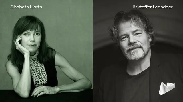 Conversation with Kristoffer Leandoer and Elisabeth Hjorth — Hellmanska Gården, Nyköping