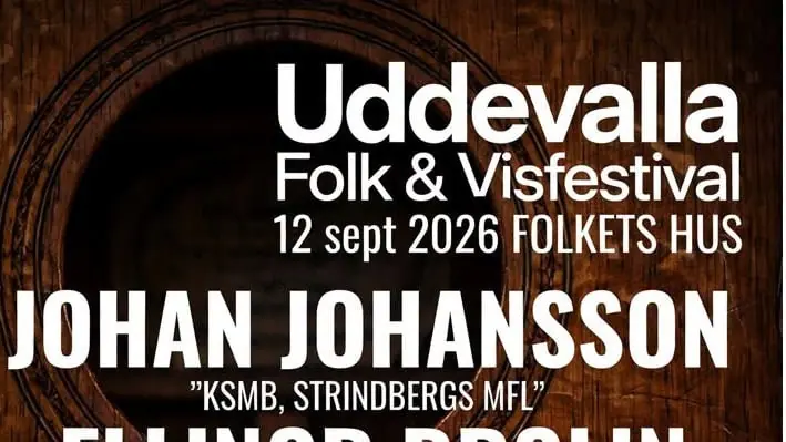 Uddevalla Folk & Visfestival 2026 — Folkets Hus Uddevalla, Uddevalla