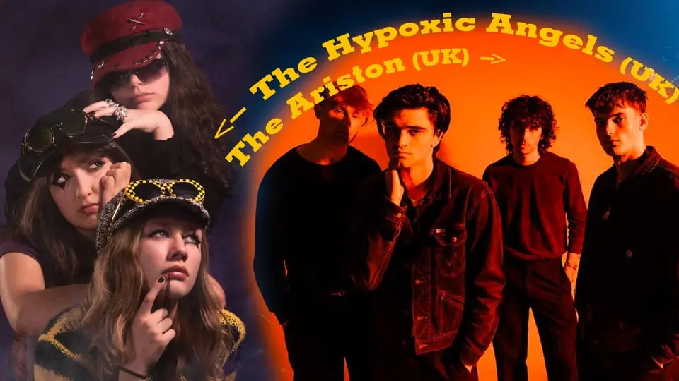 The Ariston (UK) + The Hypoxic Girls (UK) — medley – musik, mat & mer, Malmö