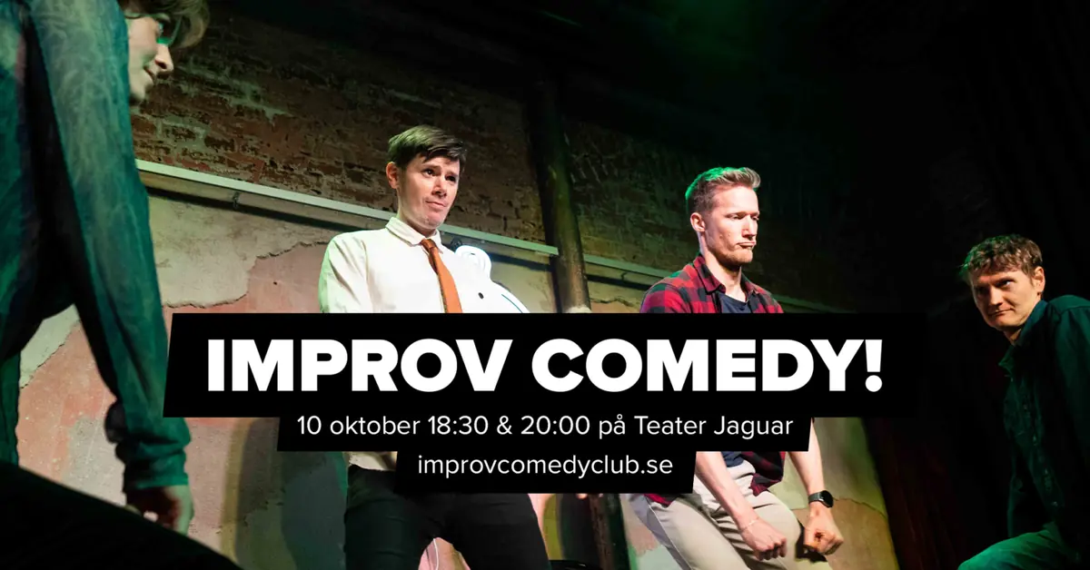 Göteborg Improv Comedy Club presents: Improv Mashup! — Teater Jaguar, Gothenburg