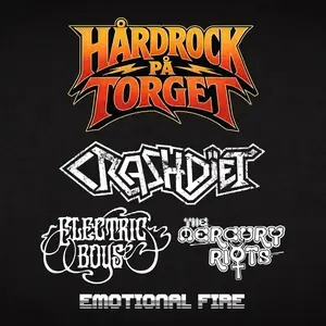 Crashdïet — Drottningtorget, Göteborg