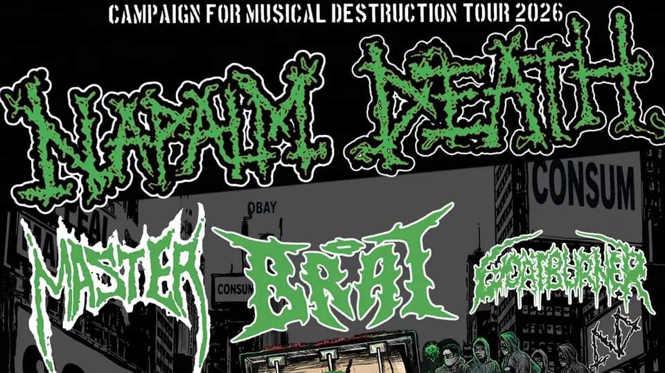 Napalm Death | Campaign For Musical Destruction — Monument, Gothenburg