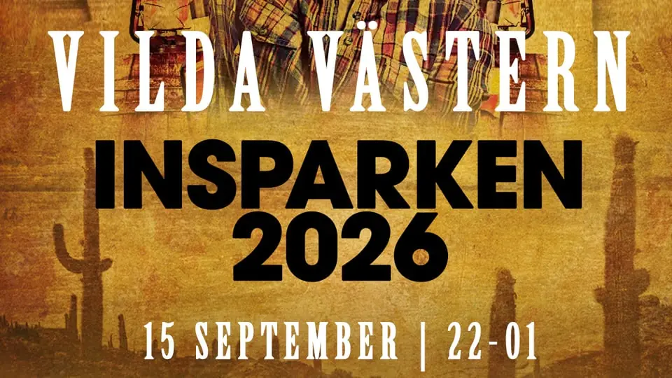 INSPARKSFESTEN 2026 | VILDA VÄSTERN 🤠 — Nöjesfabriken, Karlstad