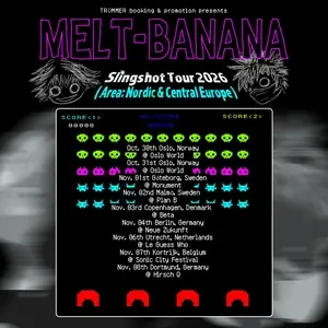 Melt-Banana & Super Jet Kinoko 1/11 — Monument, Göteborg