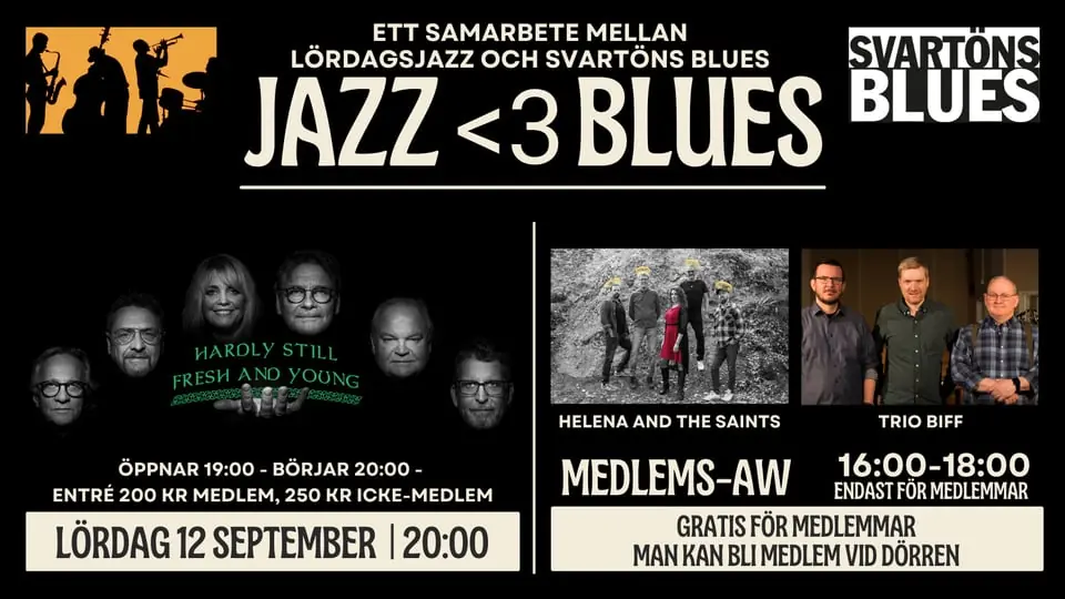 Jazz <3 Blues — Kulturcentrum Ebeneser, Luleå