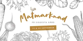 Matmarked på Siggesta Gård