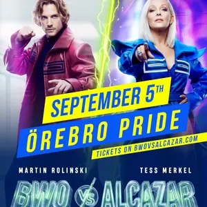 Merkel & Rolinski — Örebro Nerike Pride, Örebro