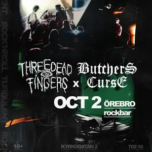 Butcher's Curse — Rockbar Örebro, Örebro